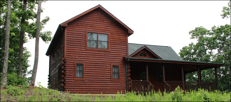Professional Log Home Borate Application  Milton Center, Ohio